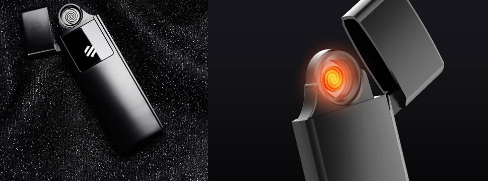 удобная зажигалка Сяоми