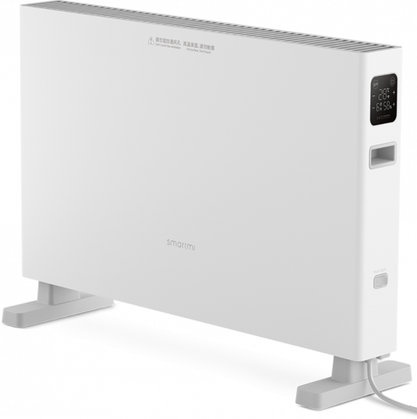 Обогреватель конвекторный SmartMi Electric Heater Wifi Model DNQZNB03ZM с дисплеем белый фото 3