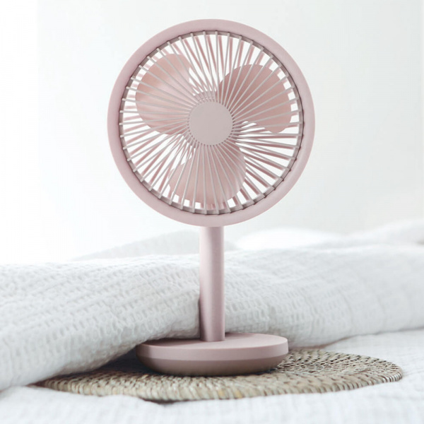 Вентилятор настольный SOLOVE Desktop Fan розовый фото 2