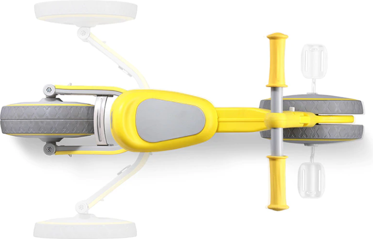 Детский велосипед Mijia 700Kids Child Deformable Balance Car Tricycle 2 In 1 Yellow (Жёлтый) фото 2