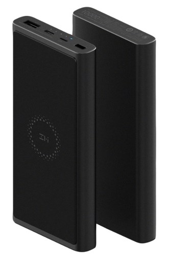 Внешний аккумулятор с поддержкой беспроводной зарядки ZMI Wireless Charger 10000mAh (WPB100 Black) черный фото 2