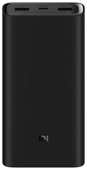 Внешний аккумулятор Xiaomi Mi Power Bank 3 Pro 20000 mah 50W (BHR5121GL) черный фото 1