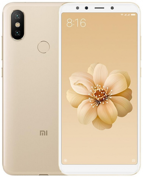 Смартфон Xiaomi Mi A2 6/128Gb Gold (Золотистый) EU фото 2