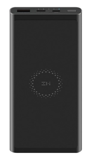 Внешний аккумулятор с поддержкой беспроводной зарядки ZMI Wireless Charger 10000mAh (WPB100 Black) черный фото 1