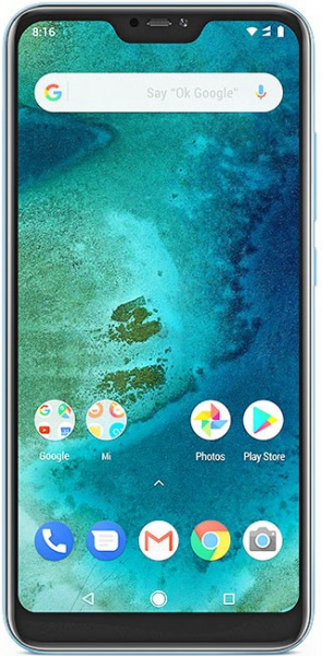 Смартфон Xiaomi Mi A2 Lite 3/32Gb Blue (Голубой) Global Version фото 1